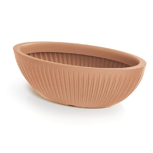 Prosperplast Latia Ethick virágcserép, 58 cm - terrakotta